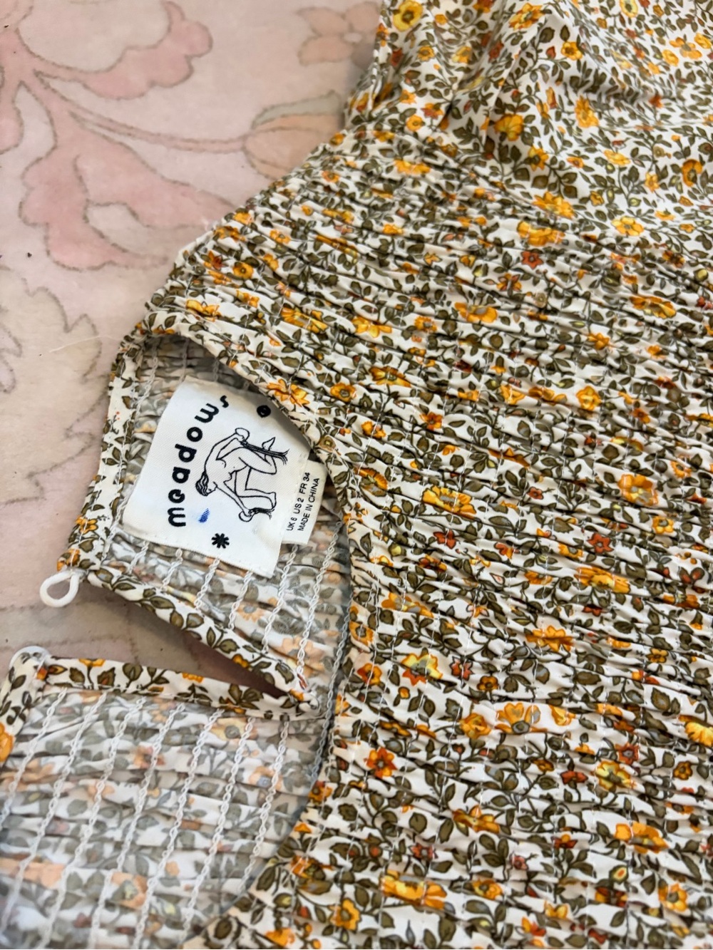 Meadows Floral Smocked Blouse